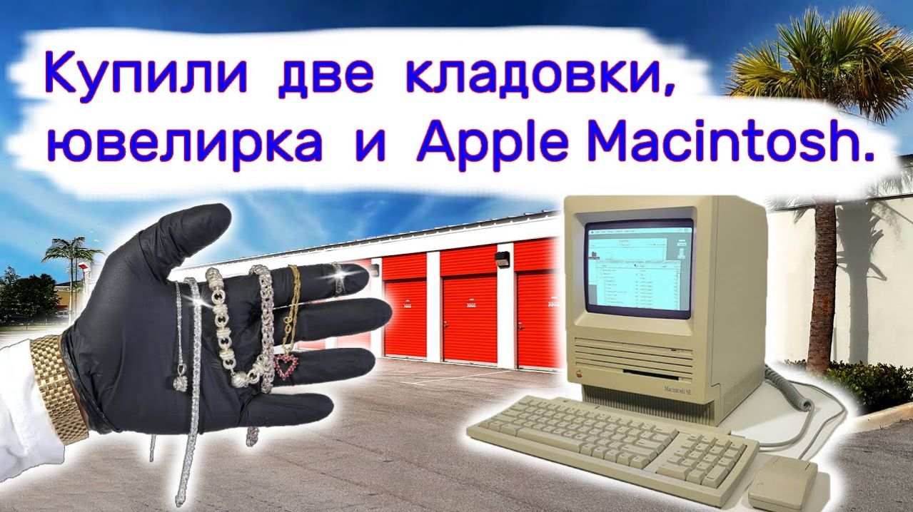 АУКЦИОН КОНТЕЙНЕРОВ В США - Купили две кладовки, ювелирка и Apple Macintosh. Выпуск 256