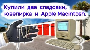 АУКЦИОН КОНТЕЙНЕРОВ В США - Купили две кладовки, ювелирка и Apple Macintosh. Выпуск 256