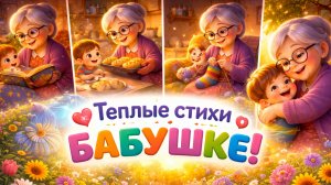 5 добрых стихов про бабушку 👵💖 | Для детей
