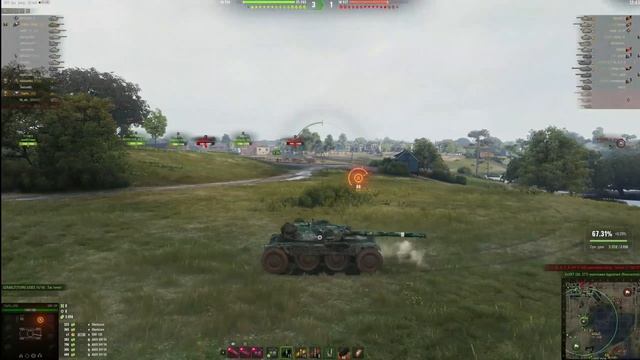 мир танков ЛАЙВ ОКС  EBR 105 # как надо светить