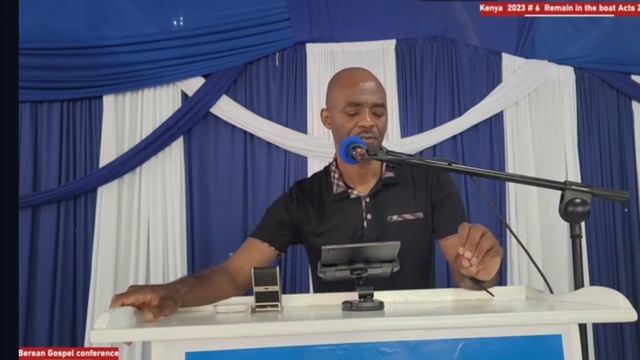 Kenya # 6 Unless You Remain In The Boat Acts 27 28// James Nyahuye Guyo