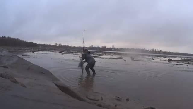 ВОТ ТАК РЫБАЛКА!!!СИГИ ПРЯЧУТСЯ В НЯШУ!КРУПНАЯ КАМБАЛА ВЛЕТЕЛА!