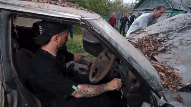 четверть века простояла в гараже.легендарная находка