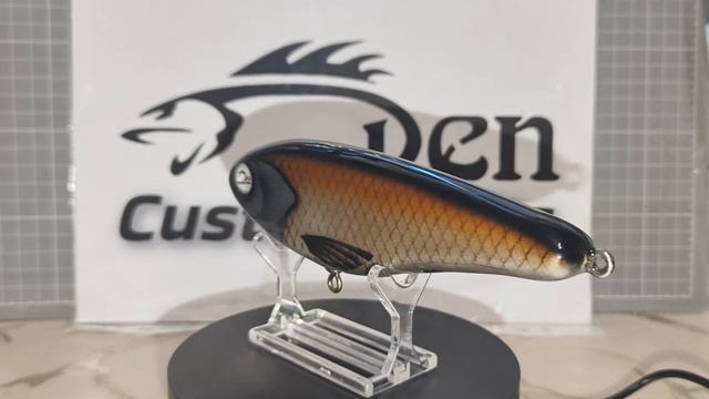 Джеркбейт ручной работы Mystic 150mm. Умеренно тонущий в натуральной расцветке.