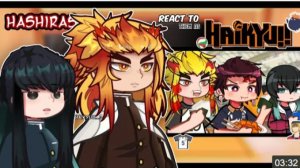 Hashiras React To Themselves As Haikyuu Characters 🏐🤾🏻♀️, Gacha Life 2, Demon Slayer, Kny