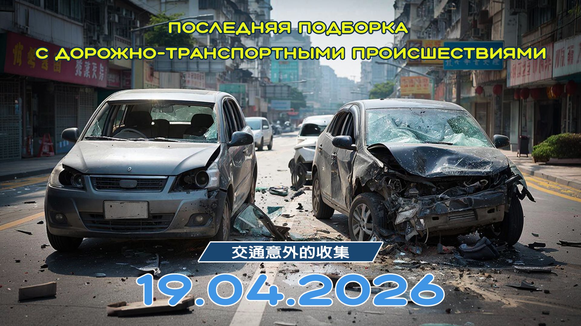Последняя подборка ДТП 19.04.2026