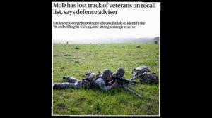 ‼️🇬🇧🏴☠️ В Британии потеряли десятки тысяч резервистов, — The Guardian