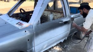 Пакистанская реставрация ржавого пикапа