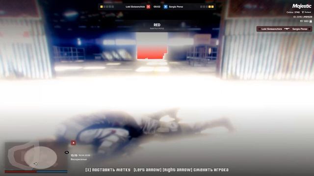 Откат стрельбы мадж