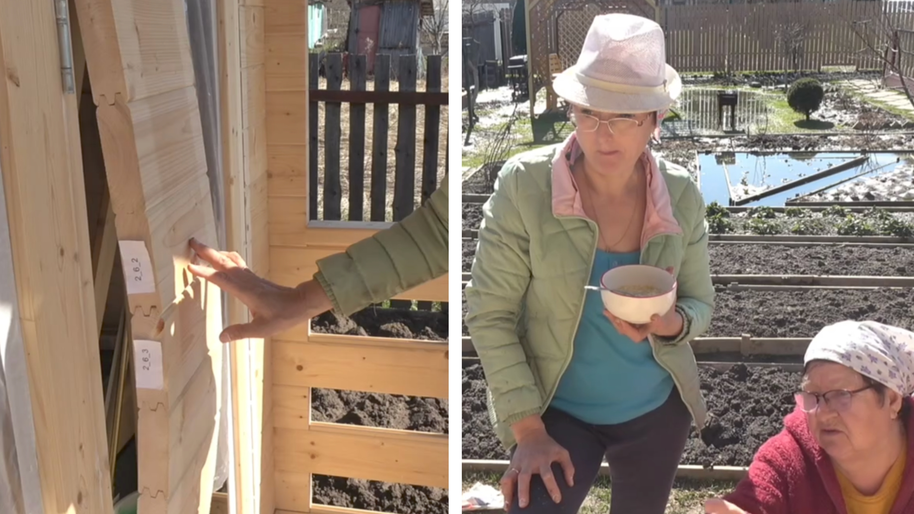 6 соток 15 апреля 2026 года. 2 часть. Дом Тарту с сюрпризом)) Крашу с грехом пополам..