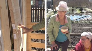 6 соток 15 апреля 2026 года. 2 часть. Дом Тарту с сюрпризом)) Крашу с грехом пополам..