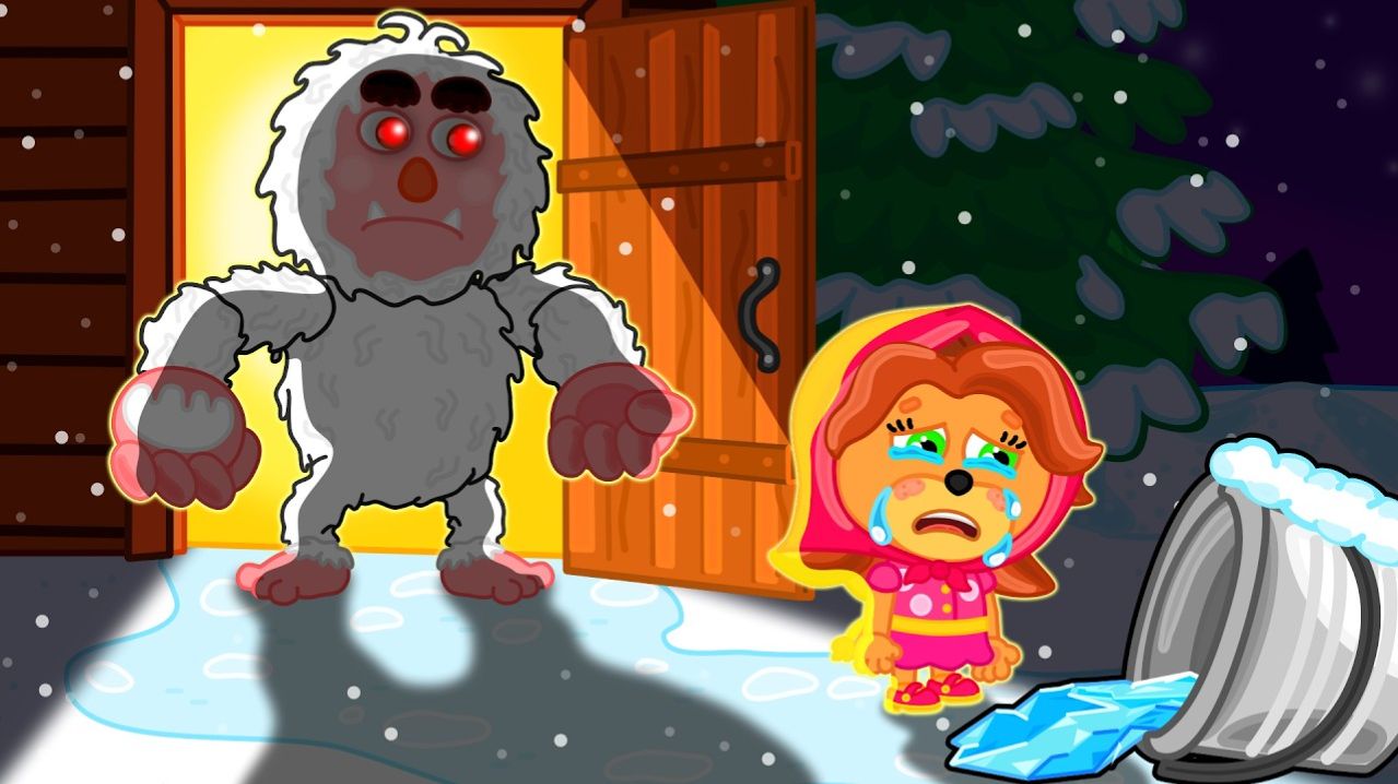 Маша и Леопольд. В гостях у Йети - Мультик для детей