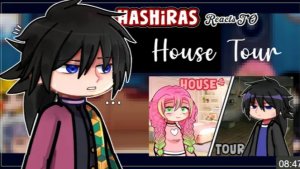 Hashiras React To Hashira House Tour 🏡, Gacha Life 2, Demon Slayer, Kny, Au