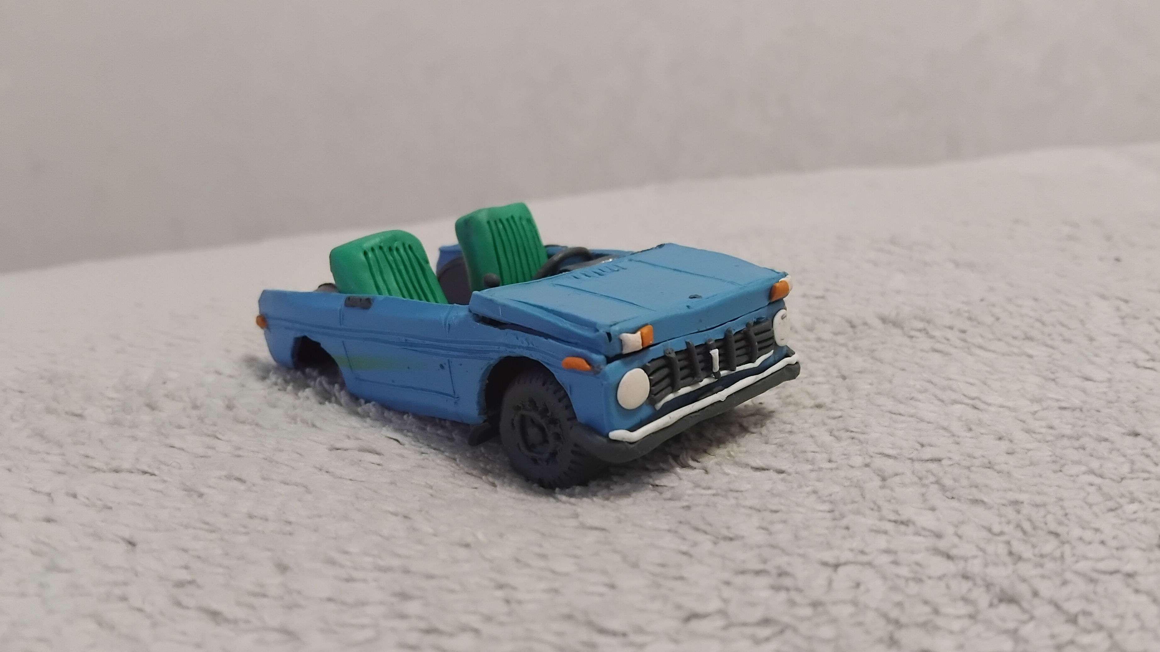 ваз 2121 из пластилина