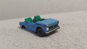 ваз 2121 из пластилина