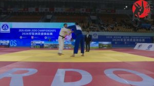 Tsetsentsengel ODKHUU - Muzaffarbek TUROBOYEV. +100 kg. Bronze. Чемпионат Азии по дзюдо 2026