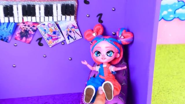 Зверополис 2 и Кейпоп Охотницы на Демонов: DIY-дом для кукол в Рок и Милый стилях