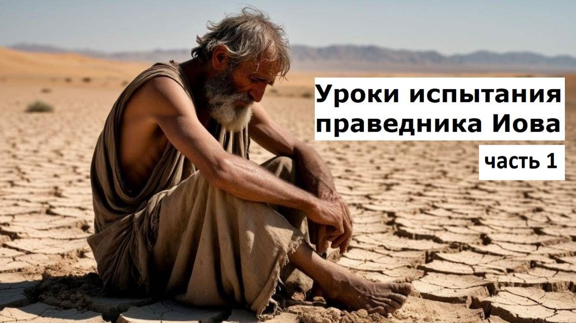 Уроки испытания праведника Иова, вид с тонкого плана, часть 1