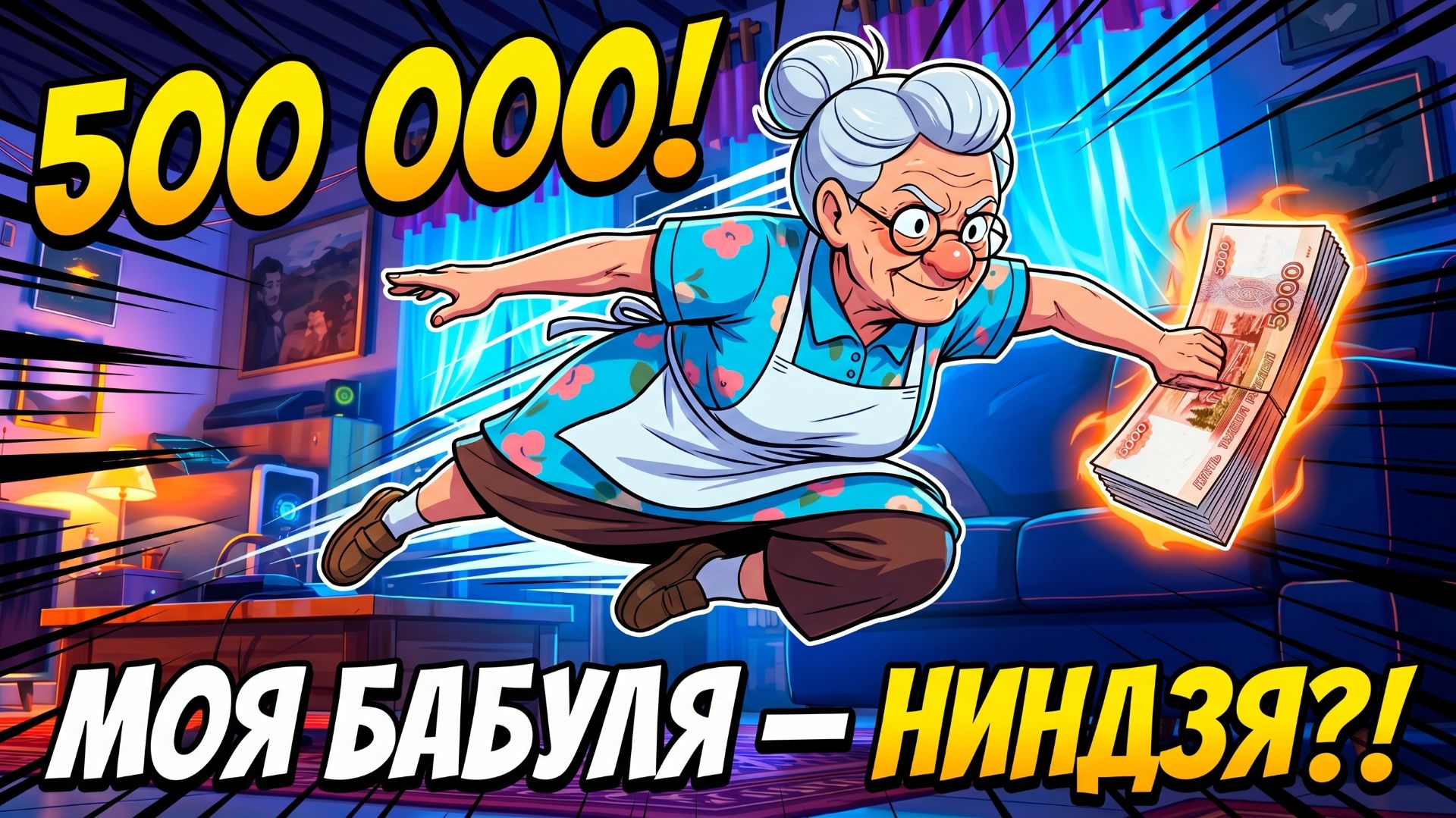 МОЯ БАБУЛЯ — НИНДЗЯ?! 🥷 Самый дерзкий 2D комикс- клип этого года! ПЕСЕНКА ПРО ЛЮБИМОГО ВНУЧКА! 2026