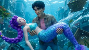 Руми! Проснись…💔😰 Спасение русалки Руми от угрозы цунами