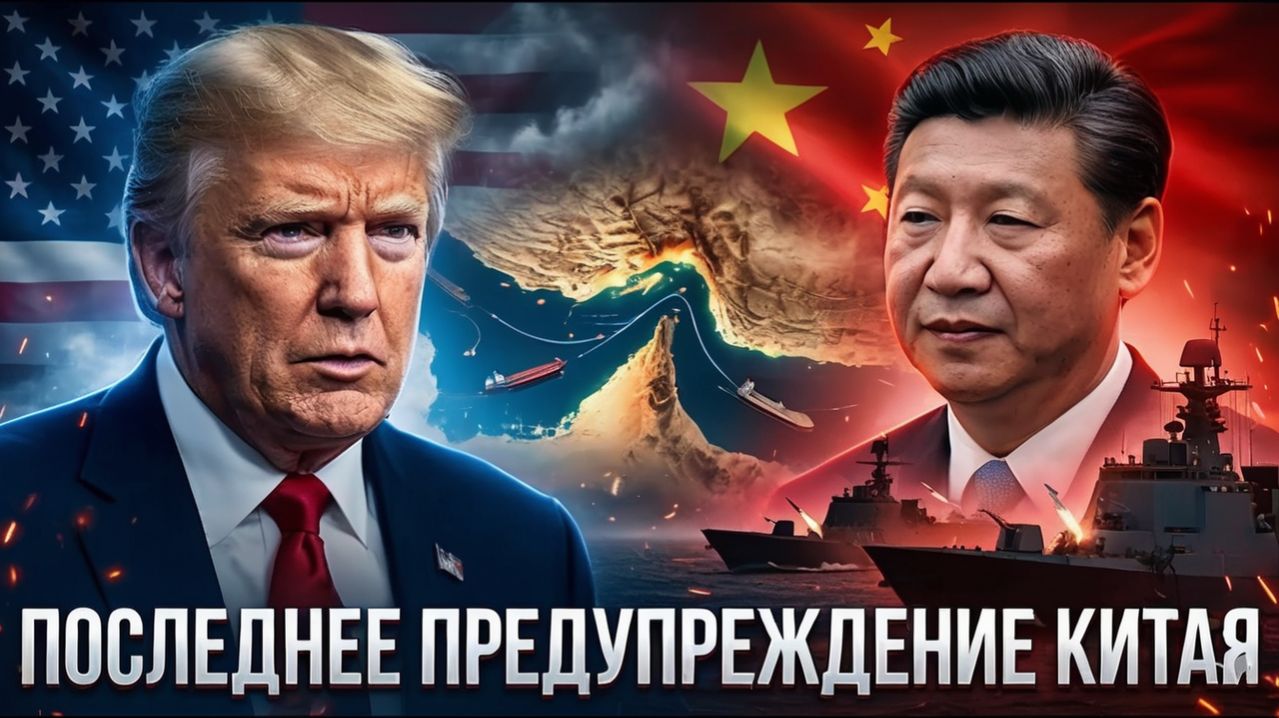 «Китай предупредил США Не трогайте Хормуз — или пожалеете»