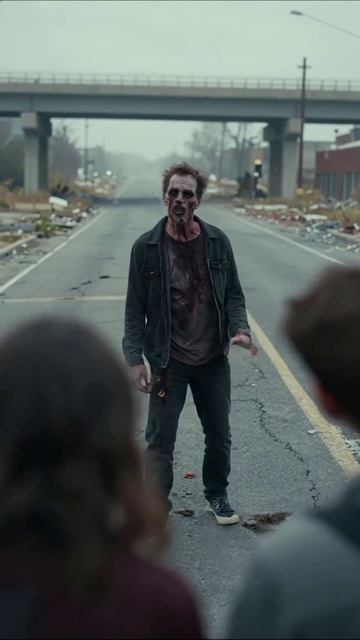 Зомби на улице: выживание в мире после апокалипсиса #зомби #ужасы #выживание