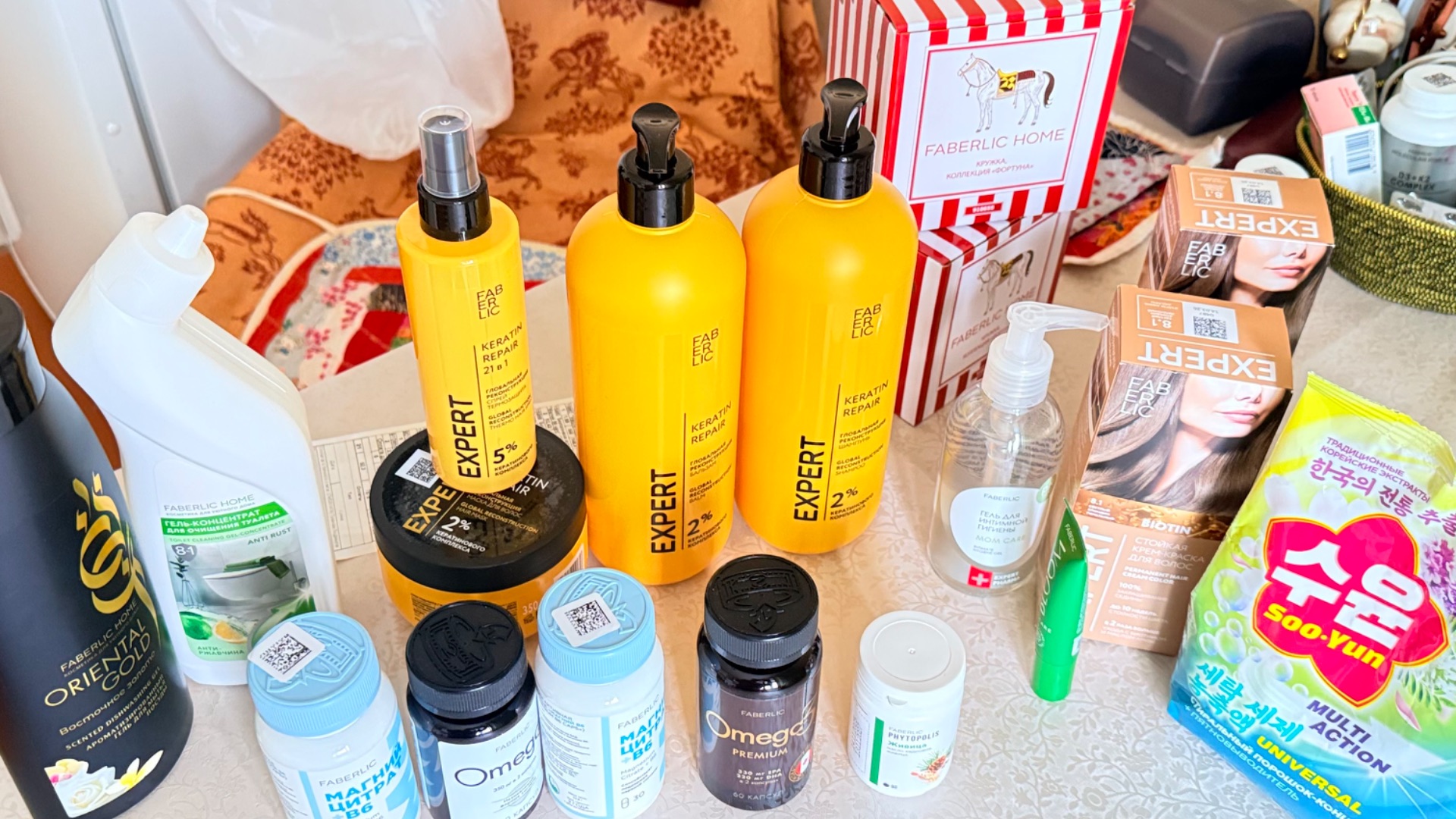 Заказ с Фаберлик🛍️/сделала сама себе подарок 🎁