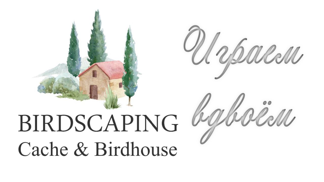 Настольная игра Birdscaping. С дополнениями. Играем вдвоём.