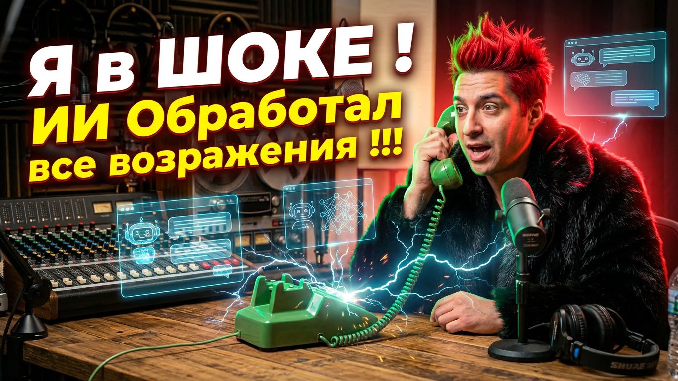 Я в ШОКЕ ! Вы мошенники! Голосовой ИИ обработал все возражения!