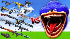 какой из пистолетов Tacz самый сильный против ШИН СОНИКА в Майнкрафте?