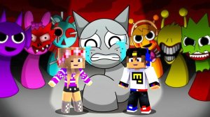 МОЙ ДРОН снял СПРУНКИ в МАЙНКРАФТ НУБ И ПРО ЭВОЛЮЦИЯ ВИДЕО MINECRAFT Евгенбро