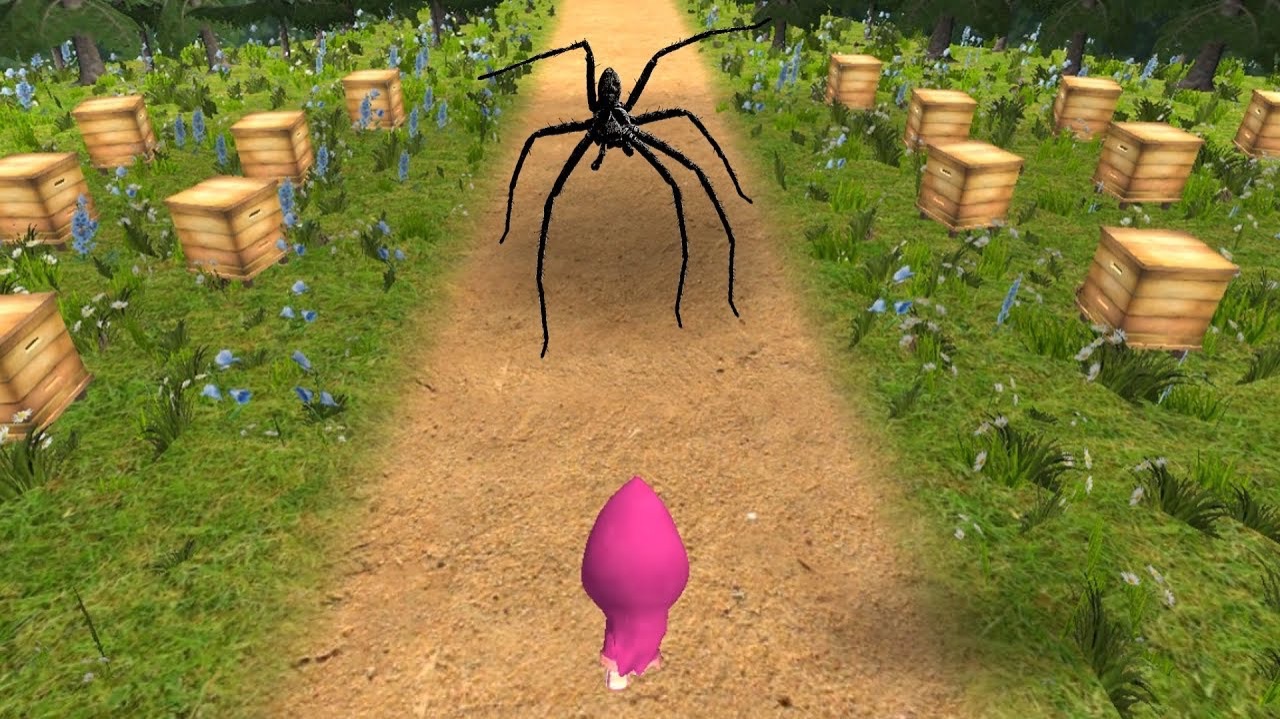 Смешная игра - Маша и Медведь про КОНФЕТНЫЙ парк