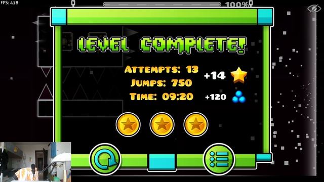 Я сделал это! Прошёл Клабстеп, Реакция, Шоукейс | ClubStep | Geometry Dash | (100%)