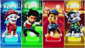 Щенячий Патруль в Тайлс Хоп: Маршал против Райдера, Чейза и Рокки