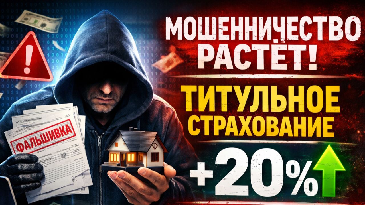 Мошенничество в Москве растёт — спрос на титульное страхование взлетит на 20%.