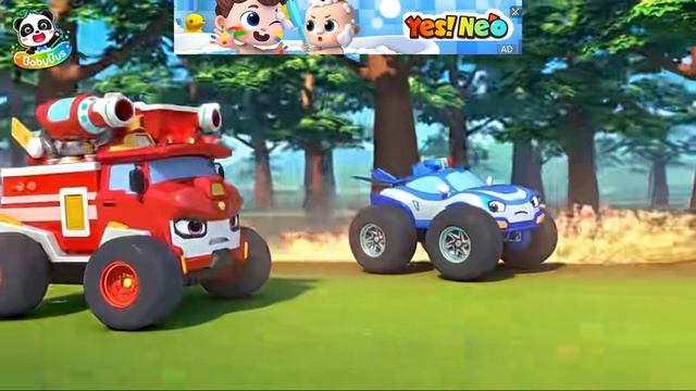 Развивающие мультики для детей. Мультики для самых Маленьких. Пожарная машина.