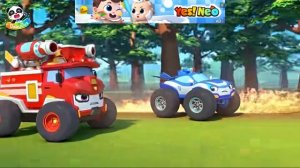 Развивающие мультики для детей. Мультики для самых Маленьких. Пожарная машина.