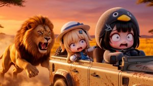 🦁 ГугуГага против ЛЬВА! 😱 САМОЕ ОПАСНОЕ приключение в Саванне! ✨