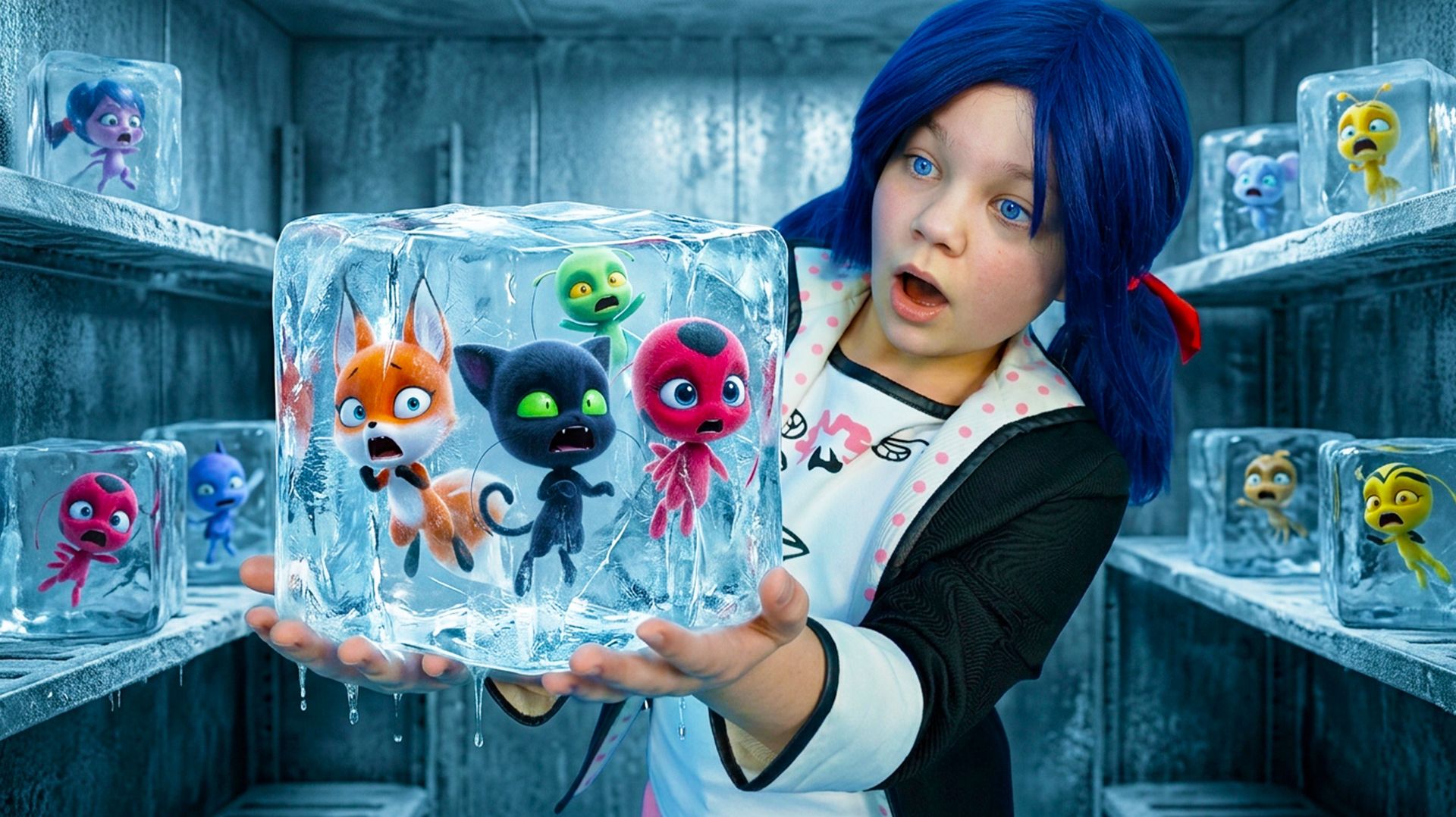 РАЗМОРОЗИЛ КВАМИ В 3 ЧАСА НОЧИ! Тикки и Плагг АКУМАТИЗИРОВАНЫ?!