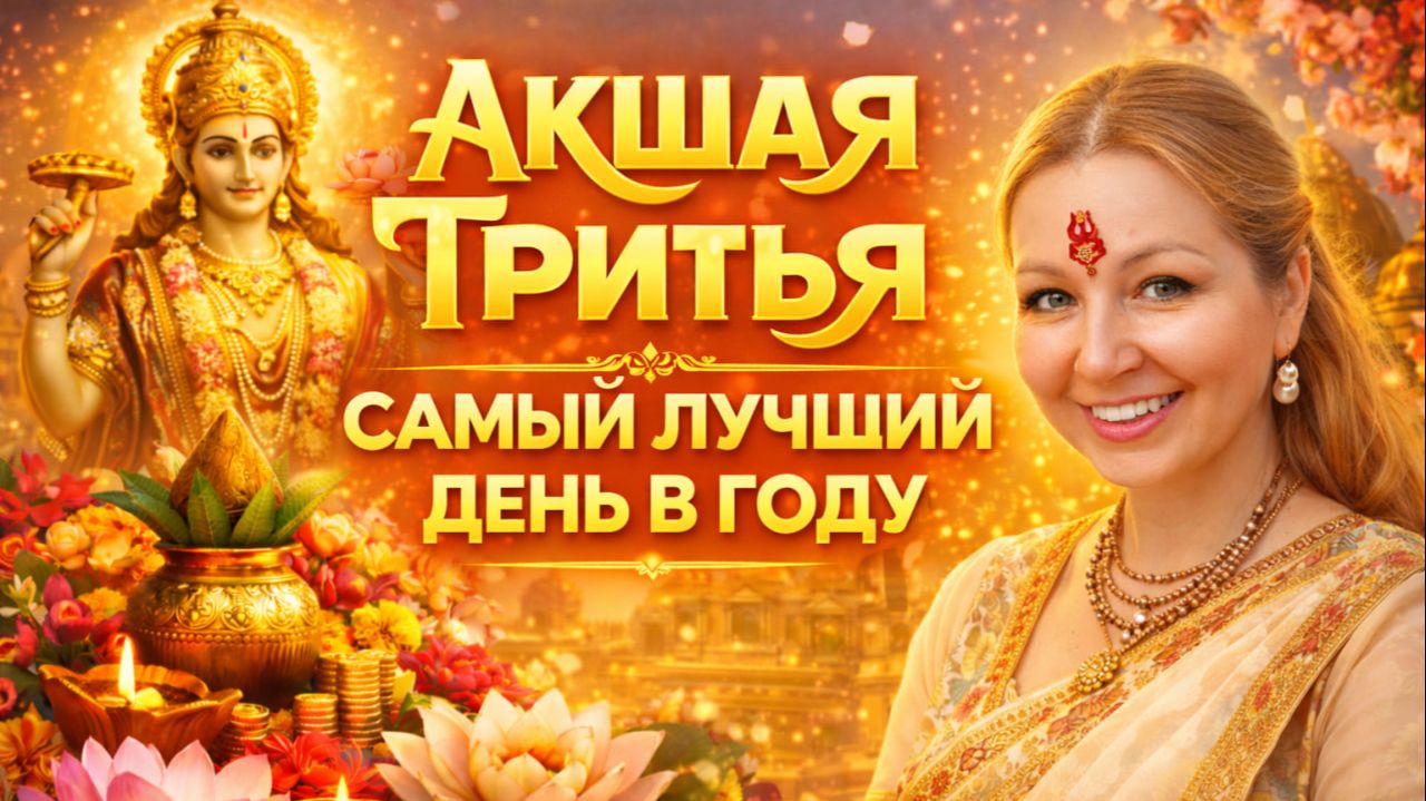 Акшая тритья - самый лучший день в году