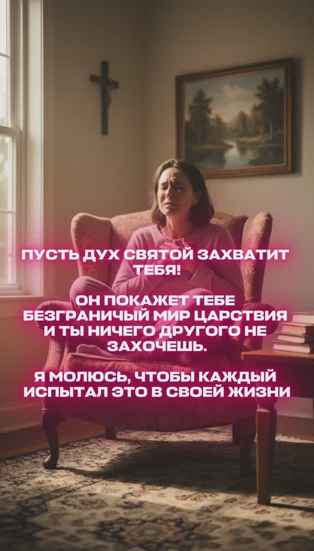 Пусть Дух Святой захватит тебя !