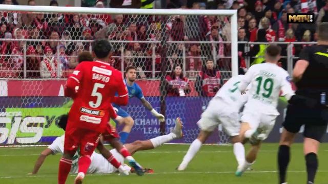 Спартак - Ахмат. Голы и лучшие моменты (видео). МИР Российская Премьер-Лига. Футбол