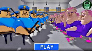 Сможете ли вы пережить 1000 полицейских и злых бабушек?! 😨 Игровой процесс #roblox