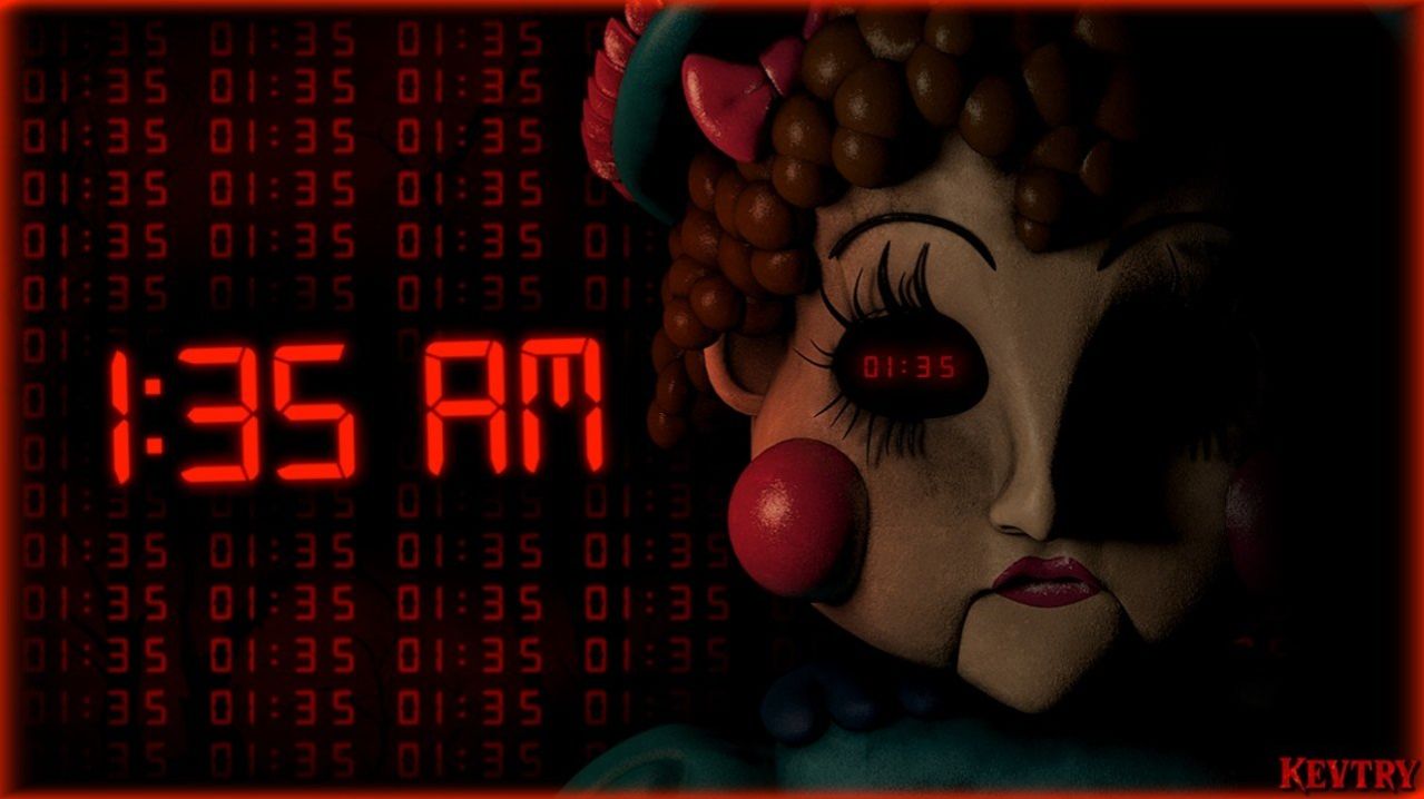 Kevtry (FNaF Song) - 1:35 AM Lyric Video