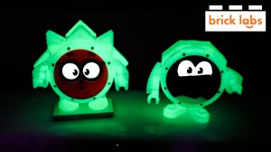 РАДИОАКТИВНЫЙ Пин и Ёжик! Конструктор Brick Labs Смешарики Космическая одиссея