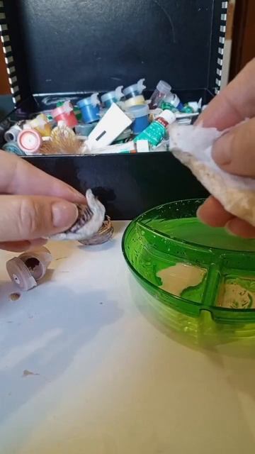 Процесс создания улитки в технике папье-маше!