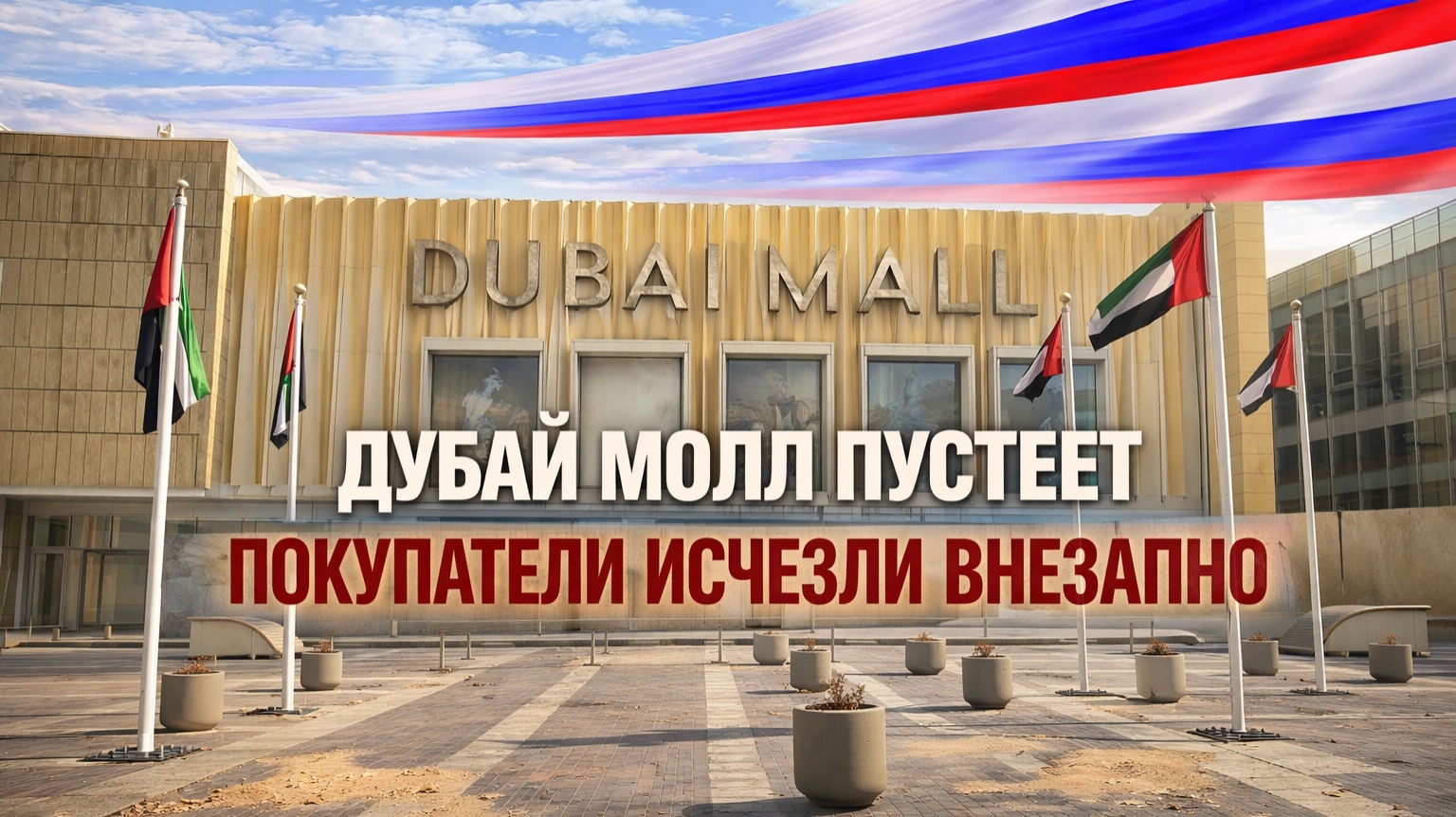 Взлет и резкое падение Dubai Mall: как крупнейший торговый центр мира потерял миллионы посетителей