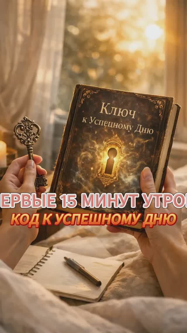 Первые часы после пробуждения — сакральное время.