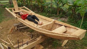 Простой способ сделать деревянную лодку из множества деревянных досок по старинке. Эпизод 3.