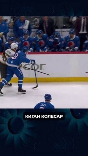 ШАЙБА ПОПАЛА В ГОЛОВУ ТРЕНЕРУ КОЛОРАДО